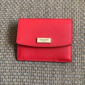 Kate Spade red wallet